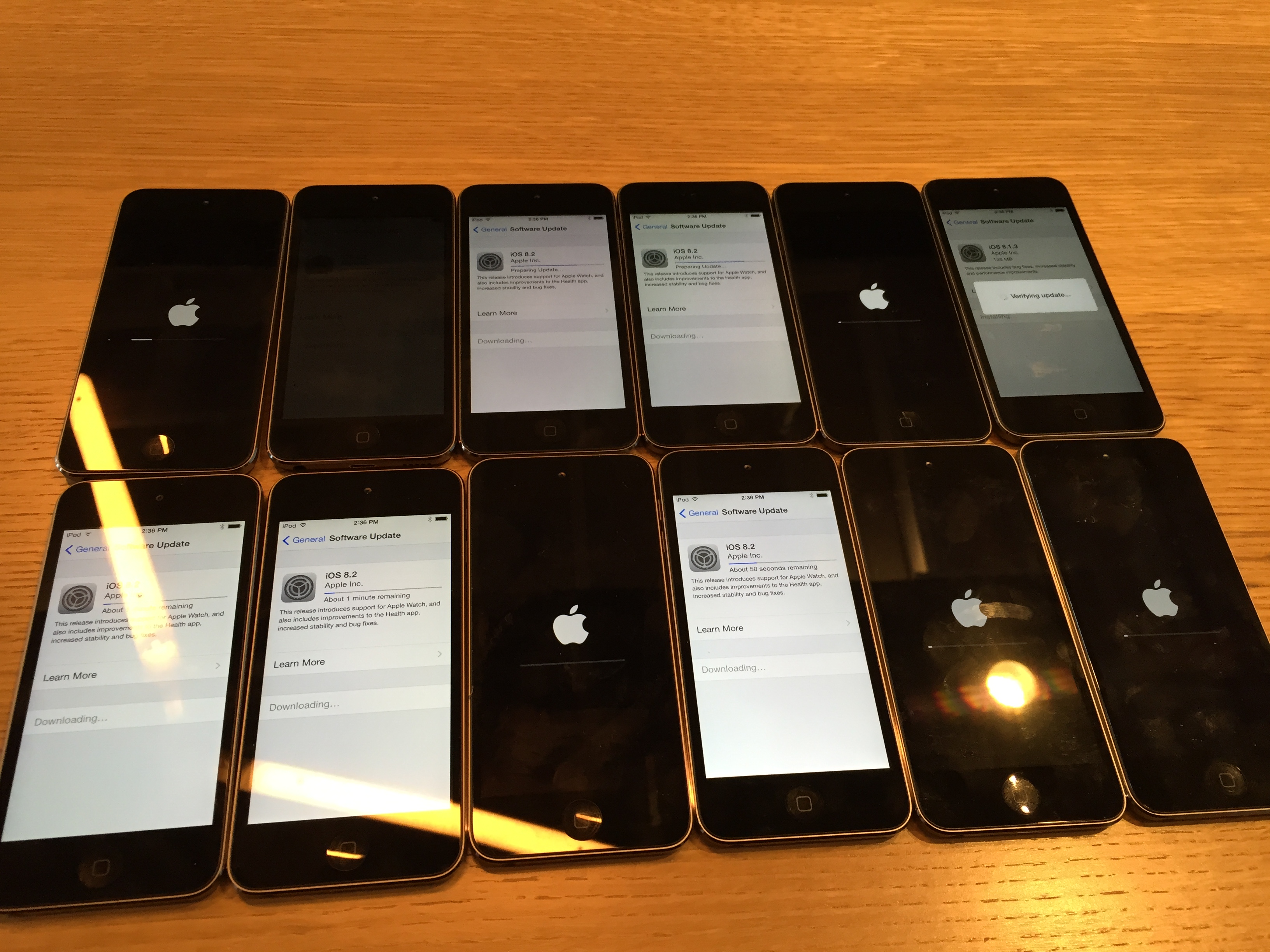 Multiple devices running iOS