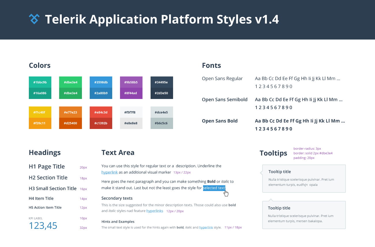 An in-progress version of the styleguide